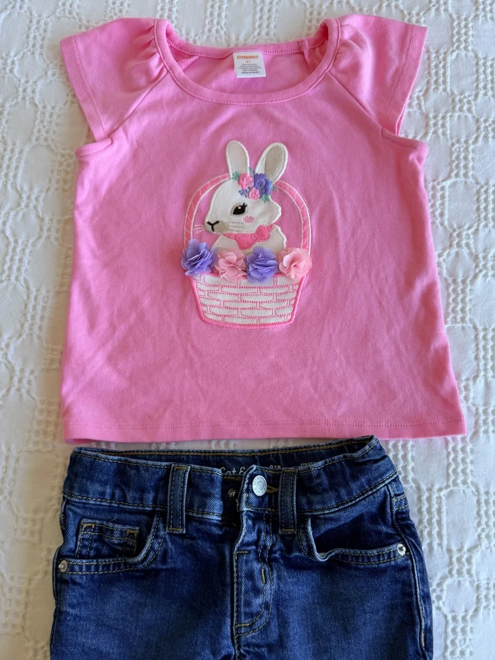 3T Girls Bundle | old navy shirt , Gymboree top & Cat & Jack short